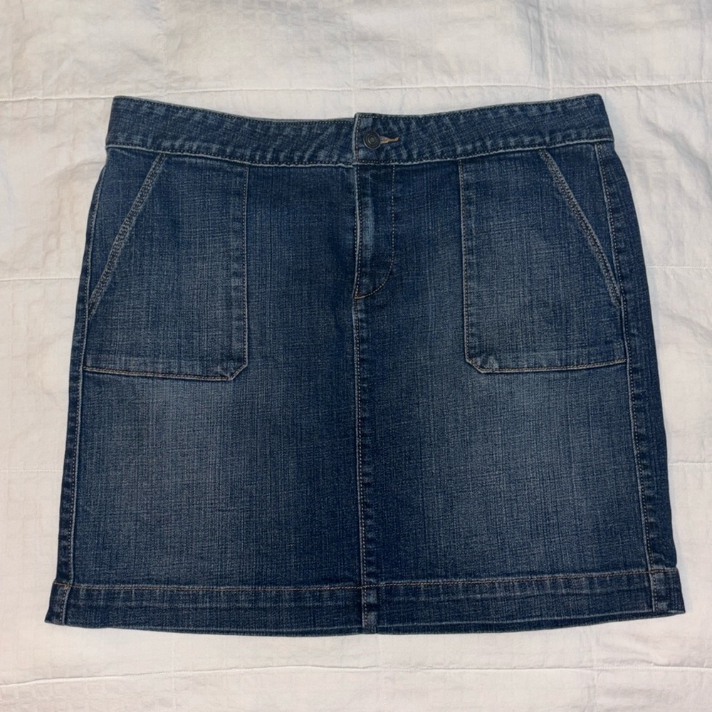 LOFT Jean Skirt 10